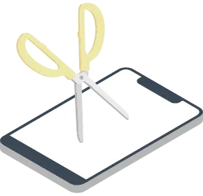 画面を傷から守る硬度10H!